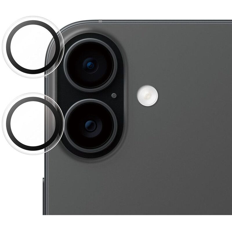 PanzerGlass Safe iPhone 17/16 Plus/16 Hoops - Transparent