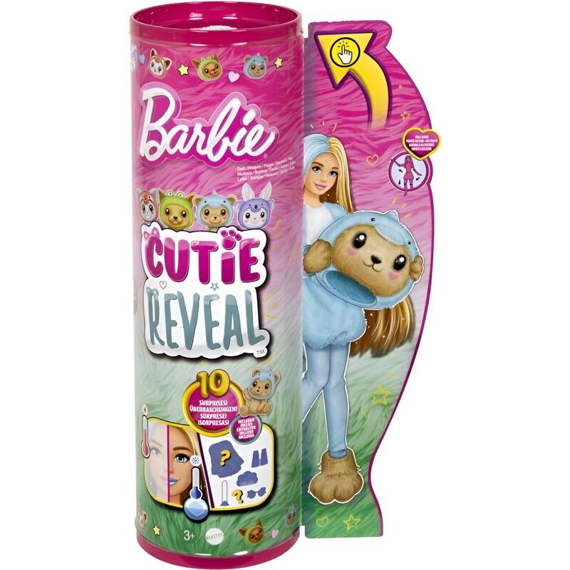 Barbie Cutie Reveal Barbie Costume Cuties Series Teddy Dolphin Doll HRK25 Barbie Cutie Reveal Barbie Costume Cuties Series Teddy Dolphin Doll HRK25