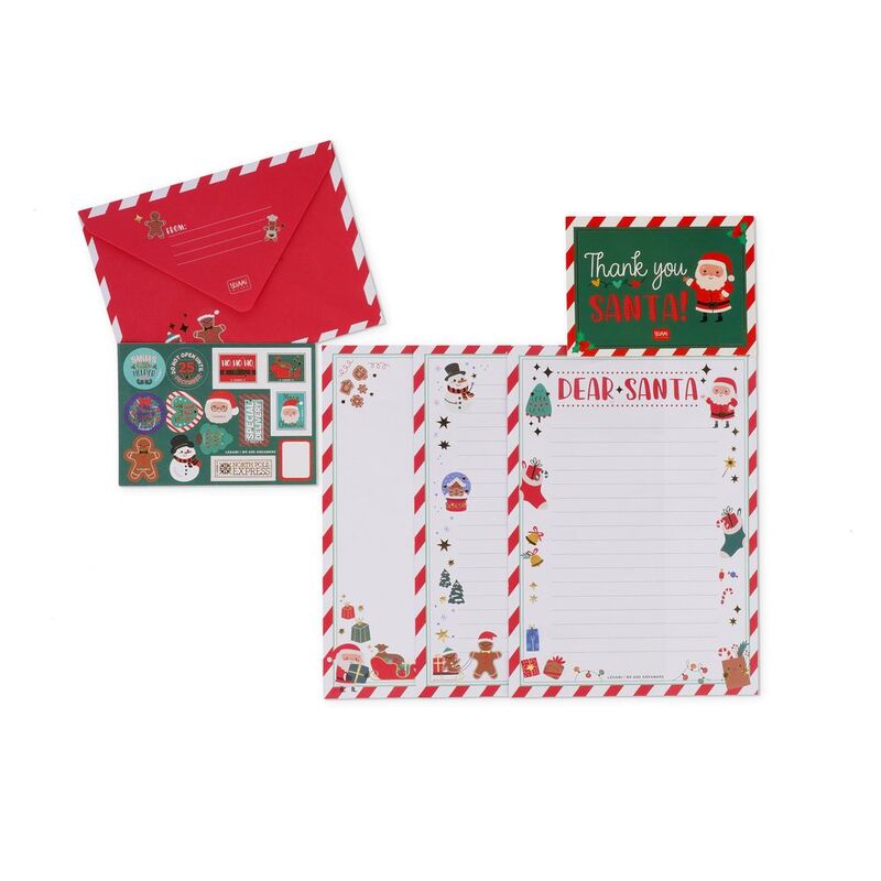 Legami Santa Claus Letter Kit