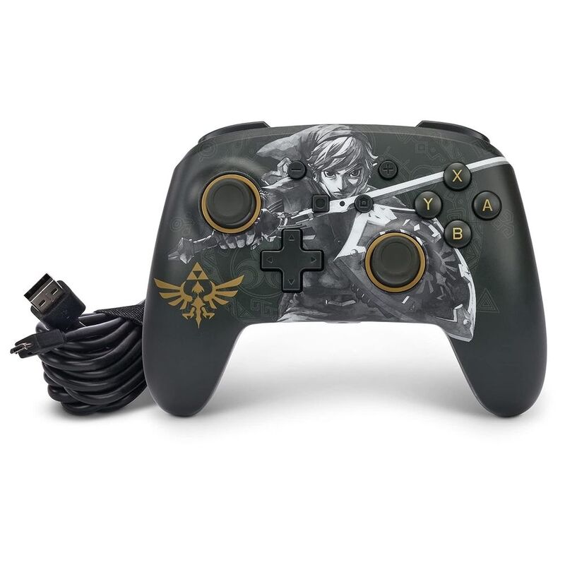PowerA Enhanced Wired Controller For Nintendo Switch - Battle-Ready Link