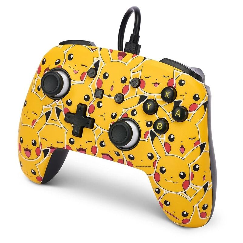 PowerA Enhanced Wired Controller For Nintendo Switch - Pikachu Moods