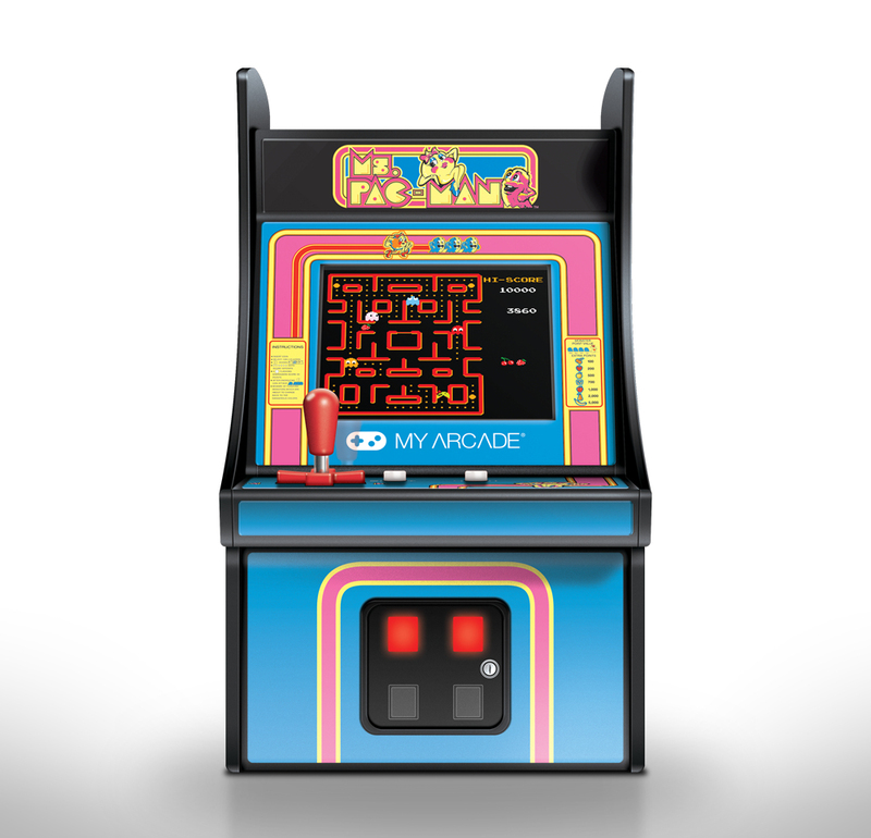 My Arcade MS. PAC-MAN Micro Player Retro Arcade Yellow (6.75-inch)