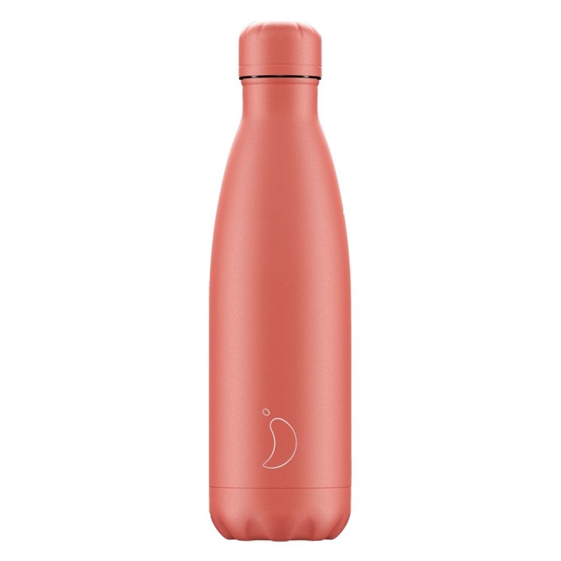 Chilly's Bottles Pastel Coral 500ml Water Bottle
