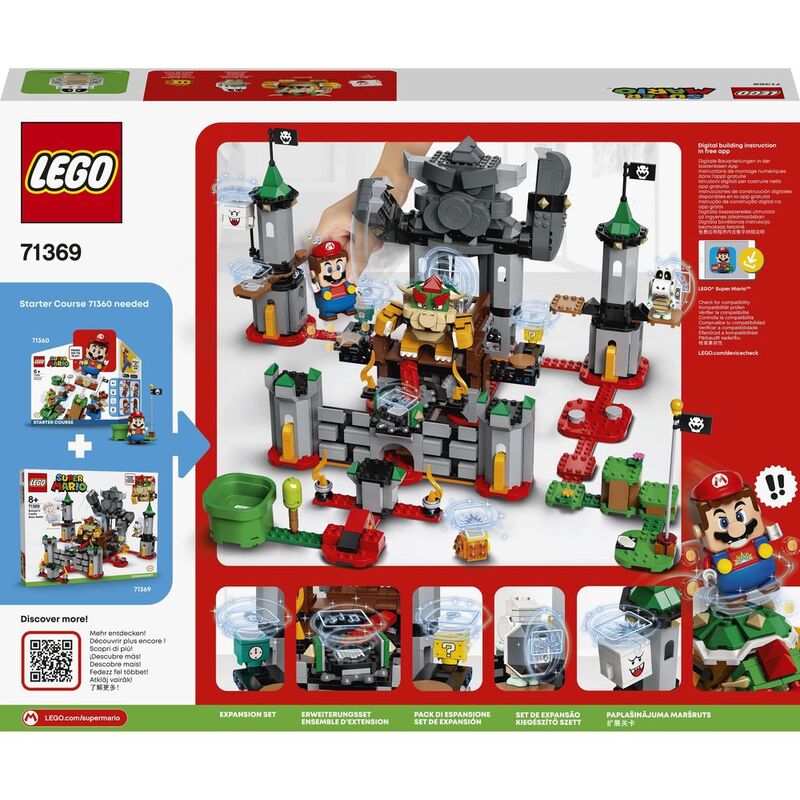 LEGO Super Mario Bowser's Castle Expansion Set 71369