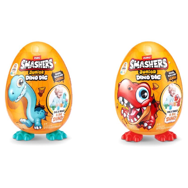 Smashers Dino Dig Large Egg Season 1 Assorted Smashers Dino Dig Large Egg Season 1 Assorted