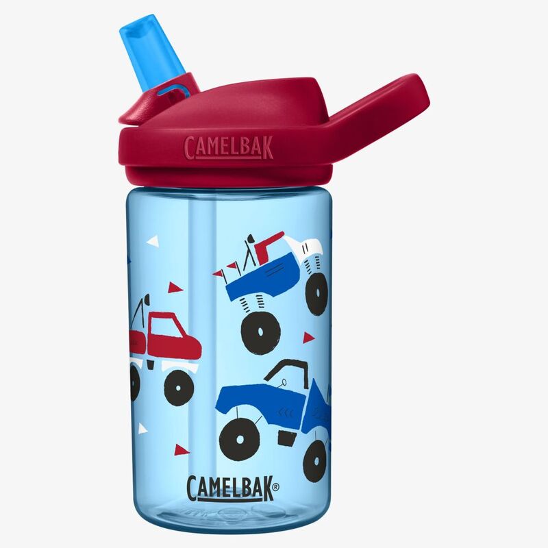 Camelbak Eddy+ Kids Water Bottle 415ml - Moto Rally (Back To School) (Limited Edition)