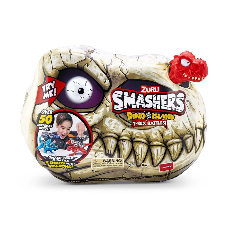 Smashers Dino Island S1 T-Rex Battles Mini Figurine (Assortment - Includes 1) Smashers Dino Island S1 T-Rex Battles Mini Figurine (Assortment - Includes 1)