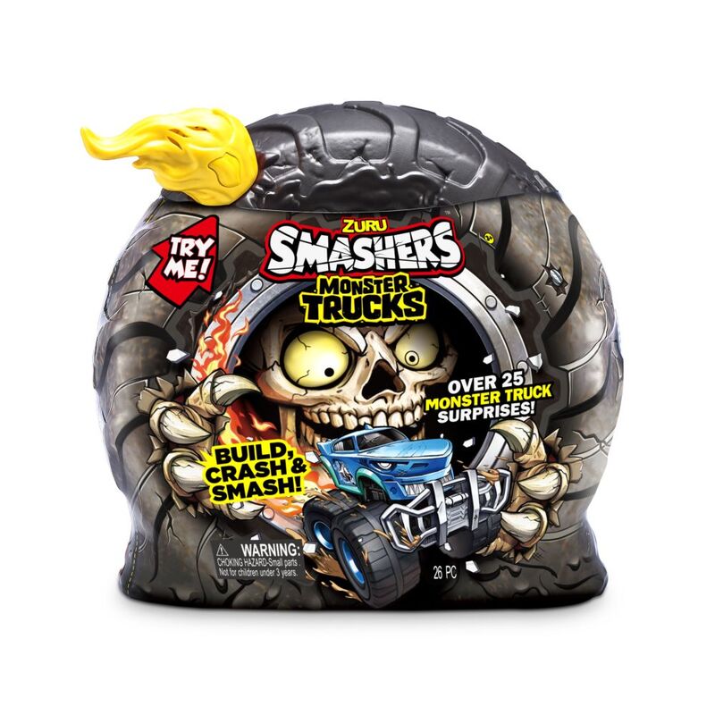 Smashers Monster Wheels Surprise S1 Mini Vehicle (Assortment - Includes 1) Smashers Monster Wheels Surprise S1 Mini Vehicle (Assortment - Includes 1)