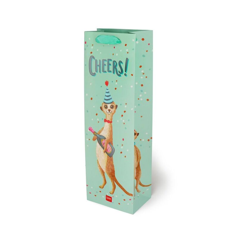 Legami Gift Bag - Bottle - Meerkat Legami Gift Bag - Bottle - Meerkat