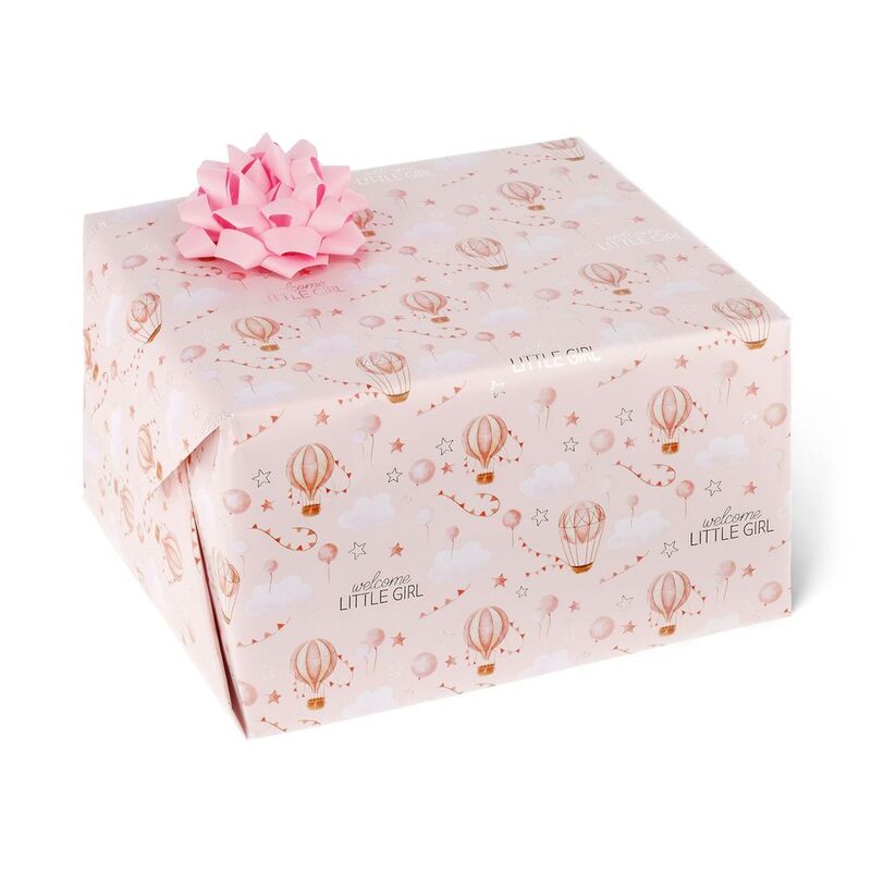 Legami Gift Wrapping Paper - Baby Born - Girl (200 x 70 cm)