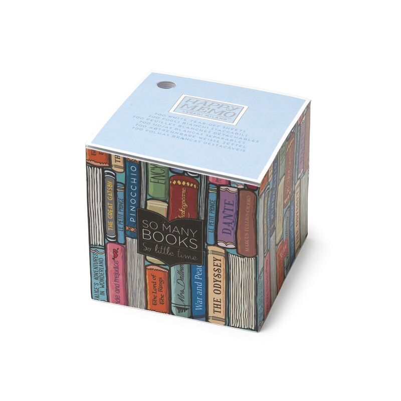 Legami Memo Cube - Happy Memo - Book Lover Legami Memo Cube - Happy Memo - Book Lover