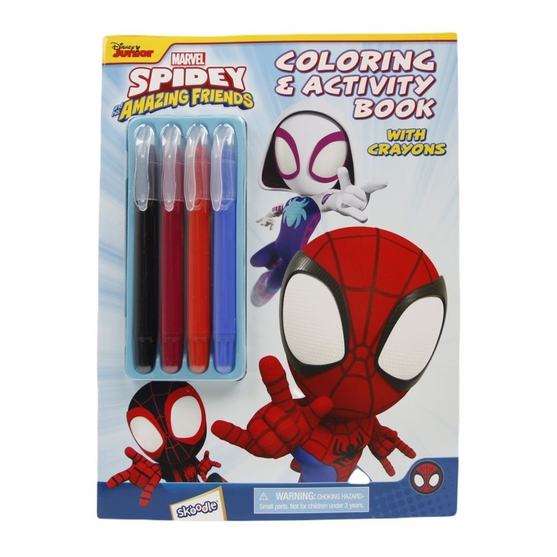 Skoodles Marvel Spidey Coloring & Activity Book