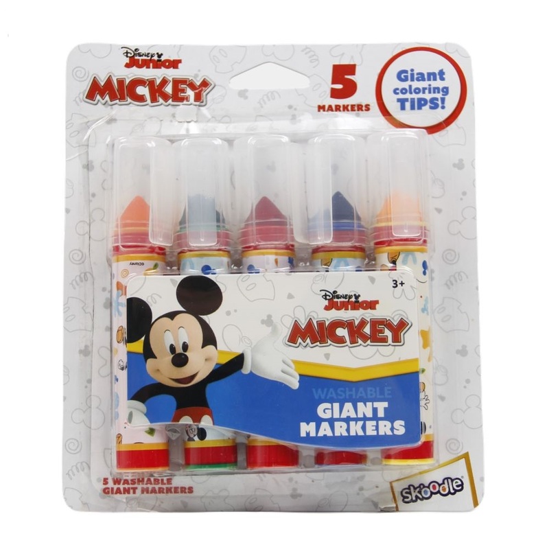 Skoodles Disney Micky Washable Giant Tip Markers