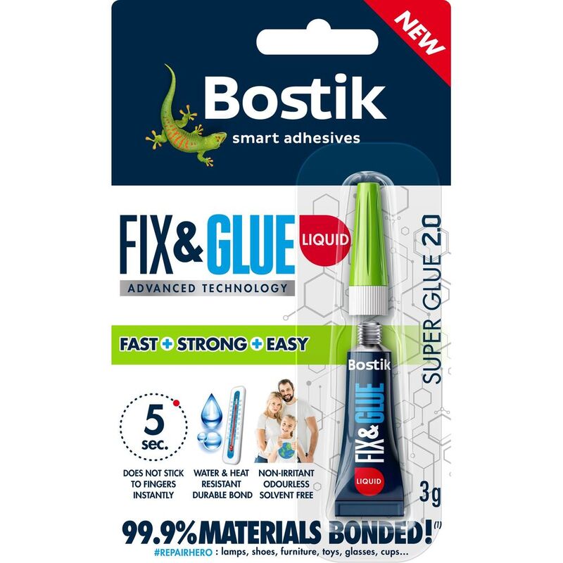 Bostik Fix & Glue Liquid 3g