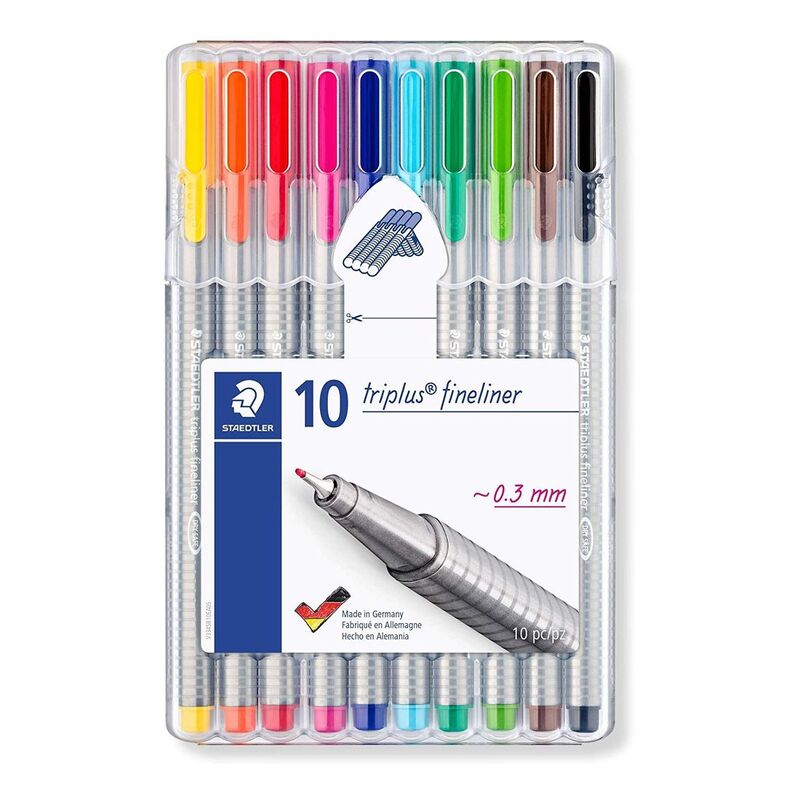 Staedtler Triplus Fineline (Pack of 10) Staedtler Triplus Fineline (Pack of 10)