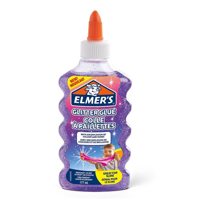 Elmer's Glitter Glue 177 ml - Purple Elmer's Glitter Glue 177 ml - Purple