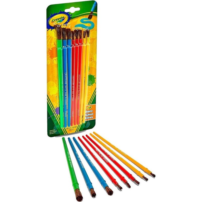 Crayola Art & Craft Brush Set (Set Of 8) Crayola Art & Craft Brush Set (Set Of 8)
