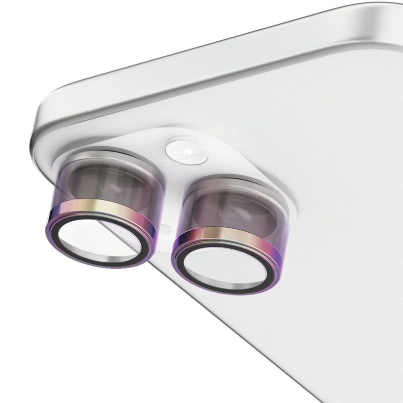 Levelo Lucent Duo 9H Hardness Camera Lens Protector For iPhone15 / 15 Plus- Titanium