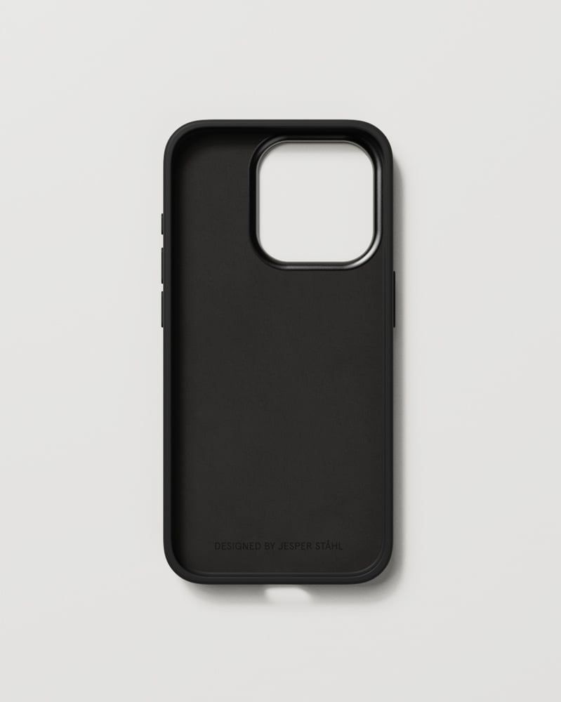 Nudient Bold Case for iPhone 15 Pro - Charcoal Black