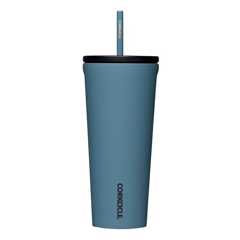 Corkcicle Cold Cup with Ceramic-Coated Straw 710ml - Storm