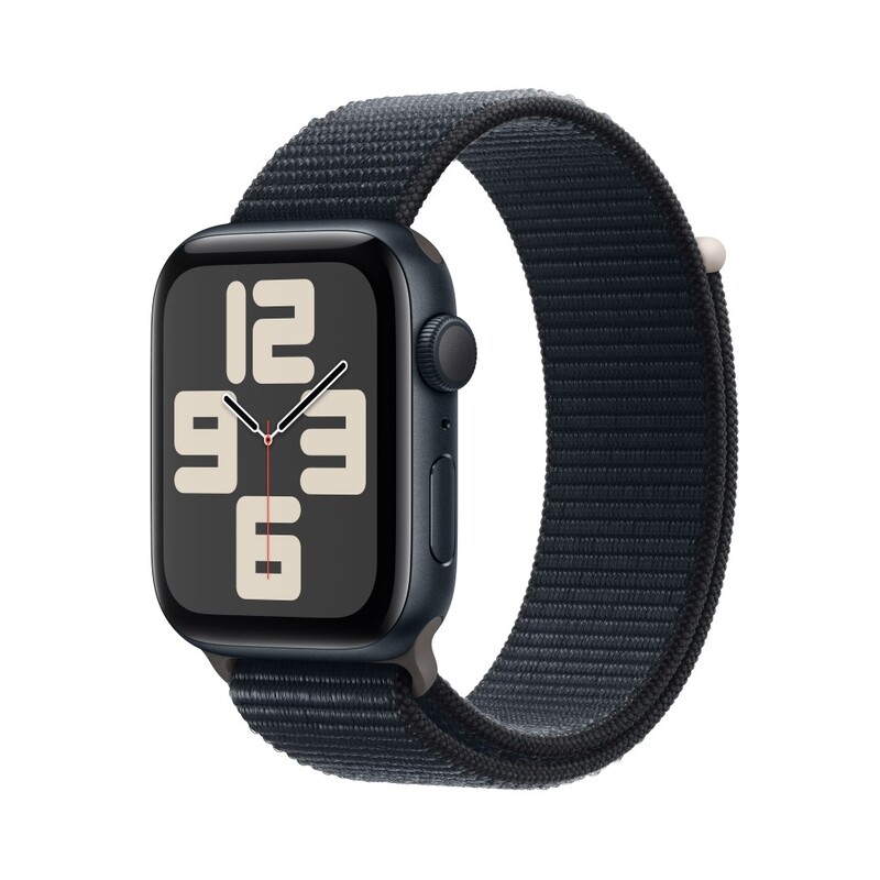 Apple Watch SE (2023) GPS 44mm Midnight Aluminium Case with Midnight Sport Loop