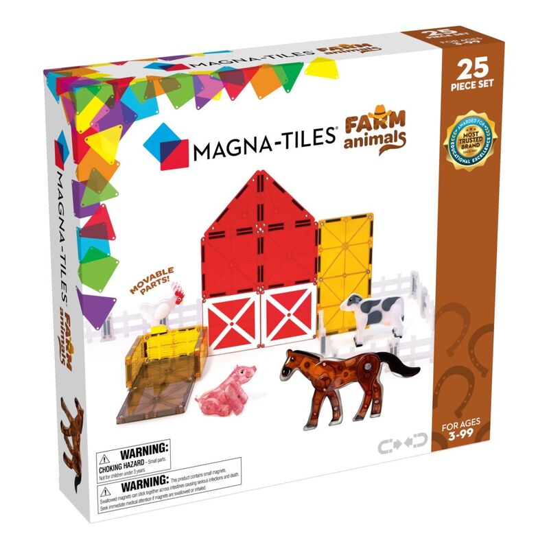 Magna-Tiles Farm 25-Piece Set