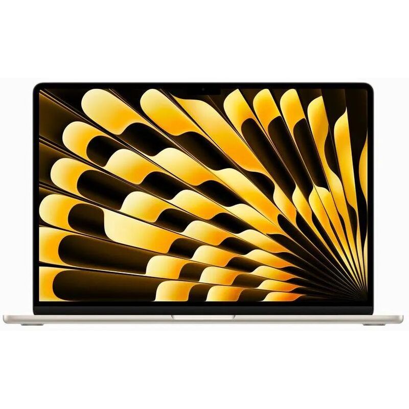 Apple MacBook Air 15-inch Apple M2 chip 8-core CPU/10-core GPU/512GB - Starlight (English/Arabic)