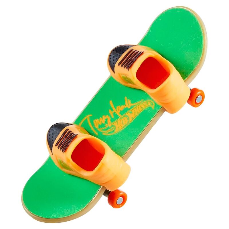 Hot Wheels Skates Neon Bones Tony Hawk Fingerboard & Shoe HVK43 Hot Wheels Skates Neon Bones Tony Hawk Fingerboard & Shoe HVK43