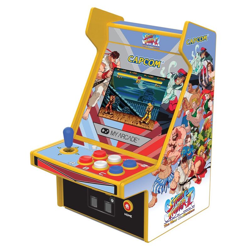 My Arcade Micro Player Super Street Fighter II Portable Retro Arcade (2 Games In 1) (6.7-Inch) My Arcade Micro Player Super Street Fighter II Portable Retro Arcade (2 Games In 1) (6.7-Inch)