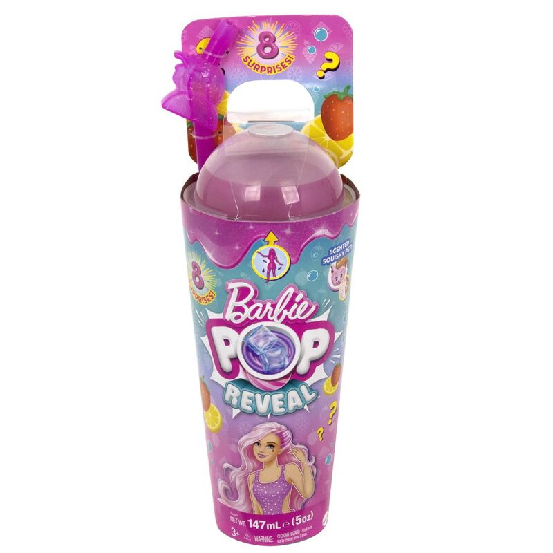 Barbie️ Pop Reveal Juicy Fruit Series Strawberry Doll Barbie️ Pop Reveal Juicy Fruit Series Strawberry Doll