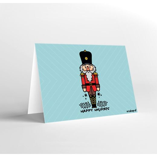 Mukagraf Mini Greeting Card - Happy Holidays (11 x 8 cm) Mukagraf Mini Greeting Card - Happy Holidays (11 x 8 cm)