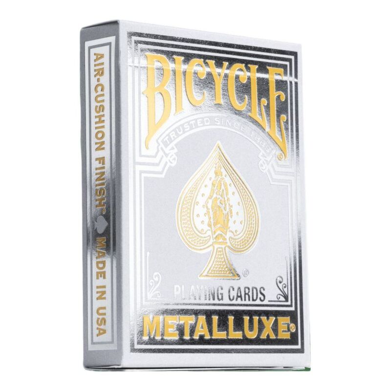Bicycle Playing Cards Bicycle Metalluxe Silver