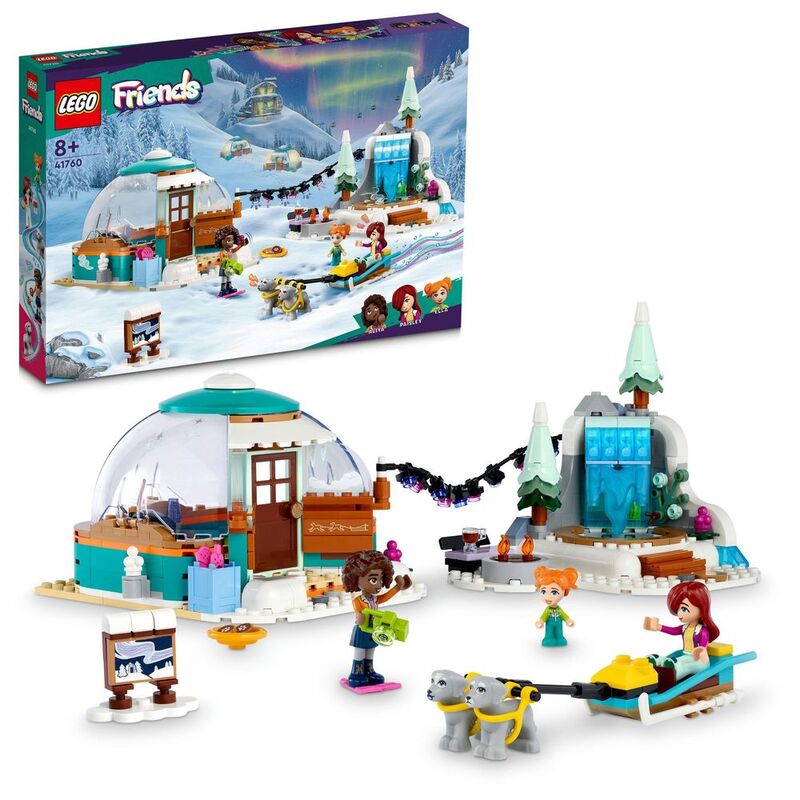 LEGO Friends Igloo Holiday Adventure 41760 Building Set (491 Pieces)