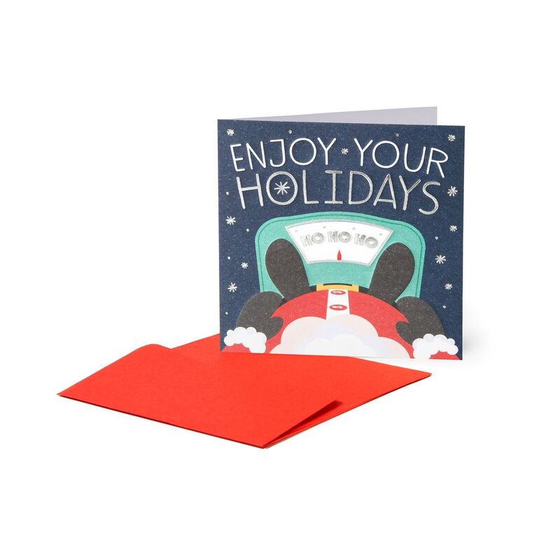 Legami Small Christmas Greeting Card - Santa Cl - Santa Claus