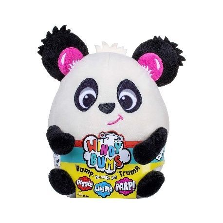 Windy Bums Cheeky Farting Panda Soft Toy