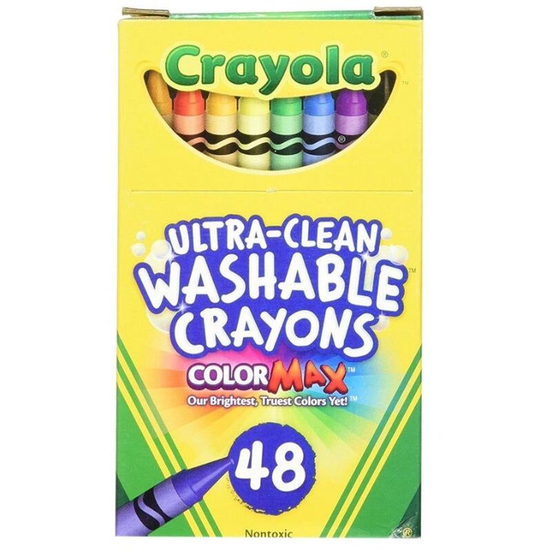 Crayola Ultra-Clean Washable Crayons (48 Pack) Crayola Ultra-Clean Washable Crayons (48 Pack)