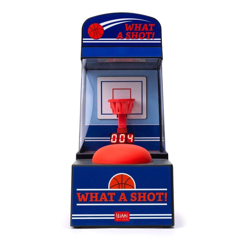 Legami Mini Basketball Arcade Game - What a Shot Legami Mini Basketball Arcade Game - What a Shot