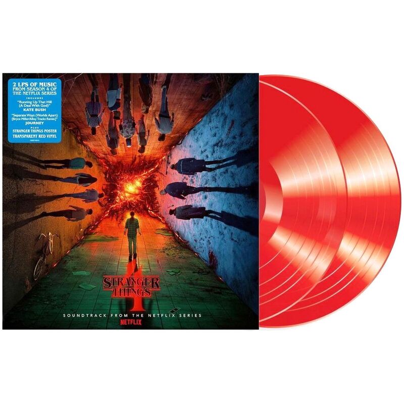Stranger Things - Season 4 (Red Colored Vinyl) (2 Discs) | Original Soundtrack