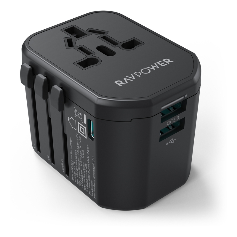 RAVPower PC1033 PD Pioneer 20W 3-Port Travel charger
