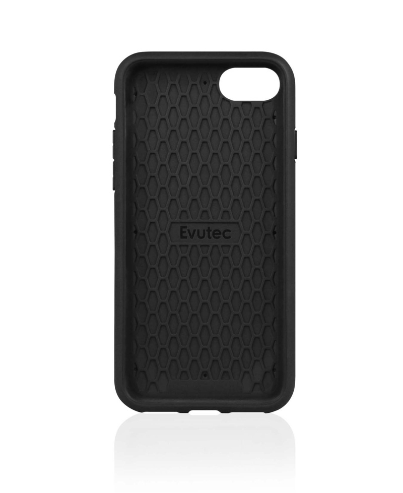 Evutec Aergo Ballistic Nylon Case Black for iPhone 8/7