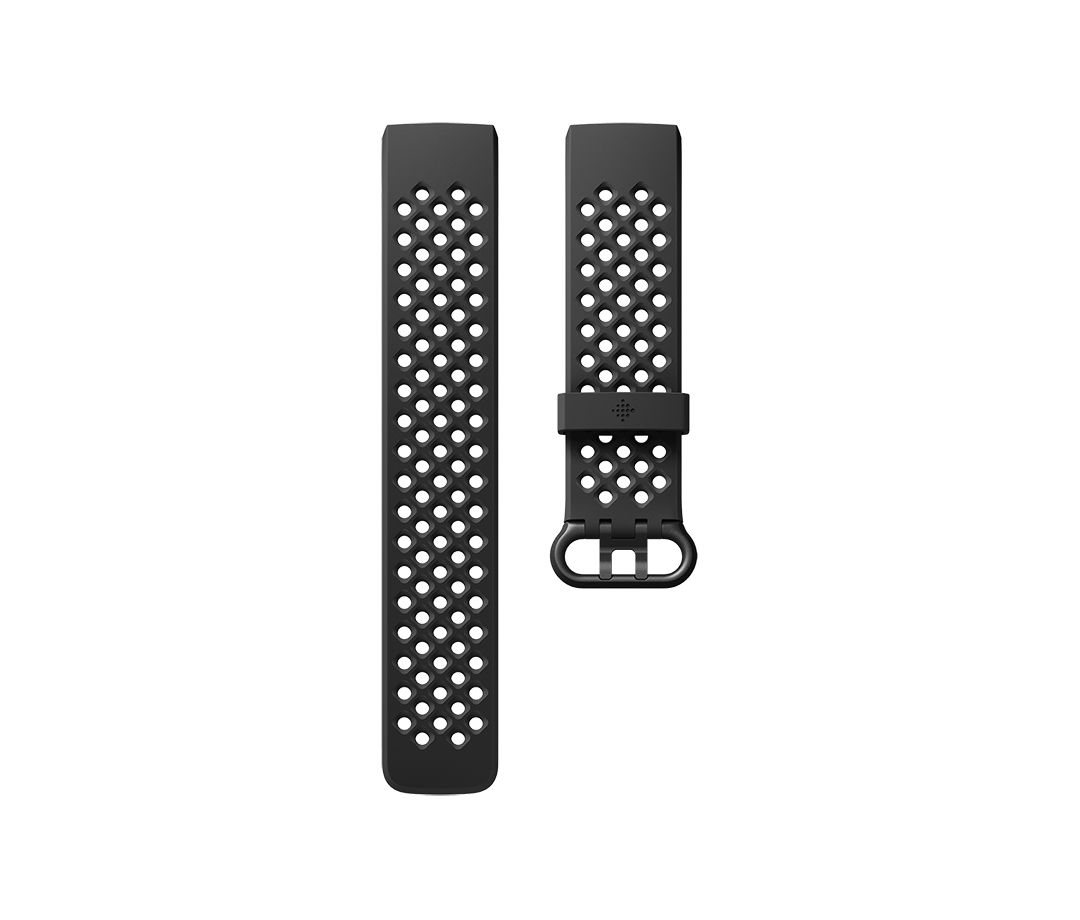 Fitbit Charge 3 Sport Band Black Large