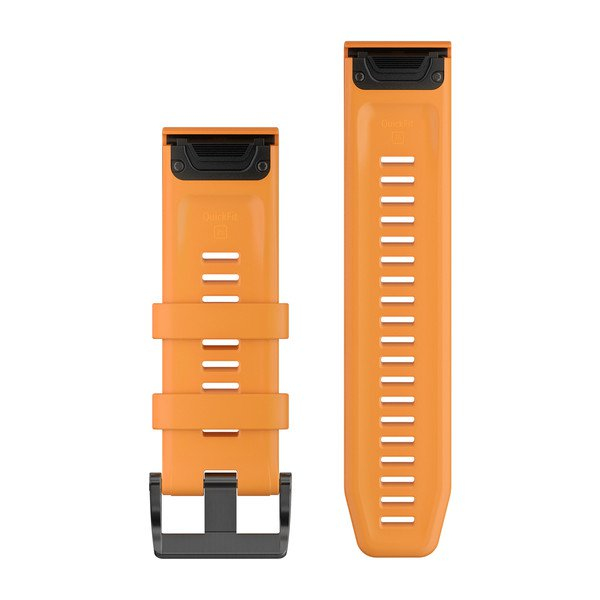 Garmin Quickfit 26mm Spark Orange Silicone Band