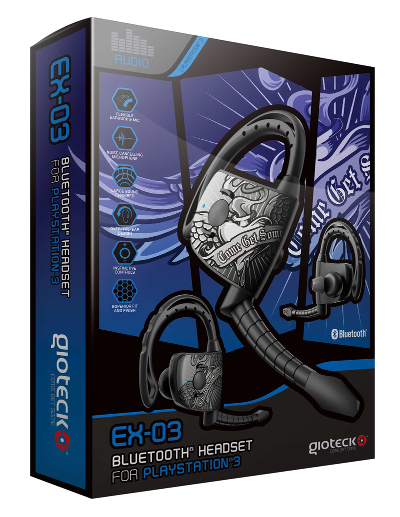 Giotek Ex-03 Bt Ltd Ed Gaming Headset Ps3