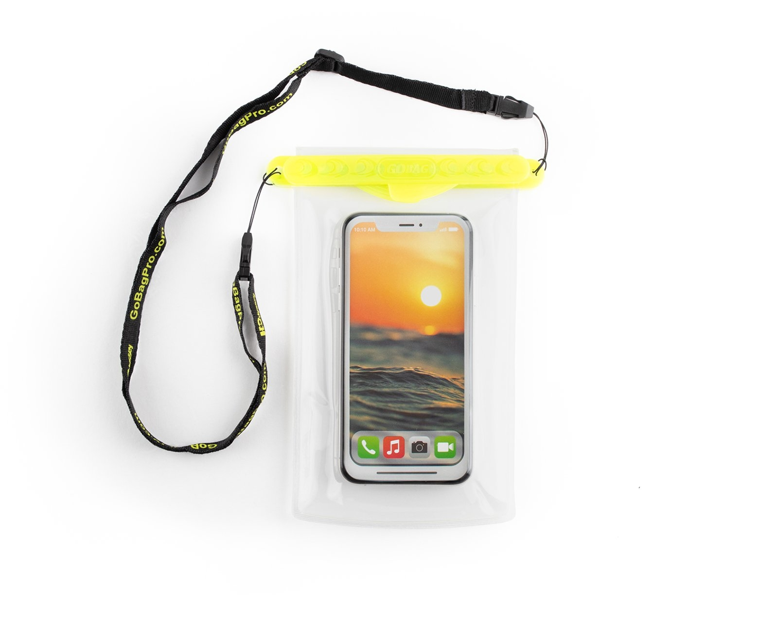 Gobag Self Sealing Dry Bag Yellow for Smartphones