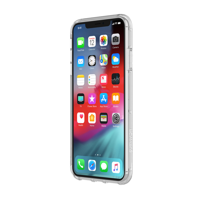 Griffin Survivor Case Clear for iPhone XS Max