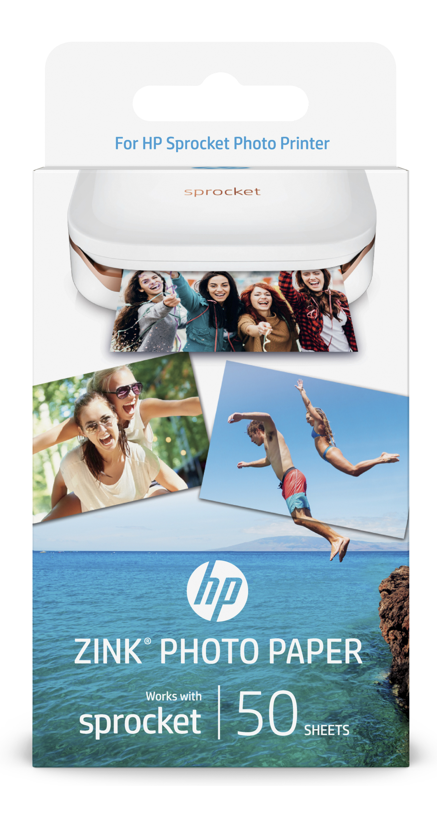 HP ZINK Sticky Backed Gloss Photo Paper