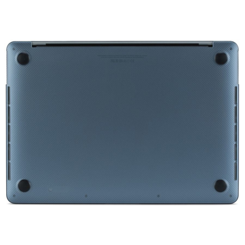 حافظة منقطة شفافة شديدة التحمل باللون أزرق كورونيت مخصصة لجهاز ماك بوك برو 13 من إنكايس