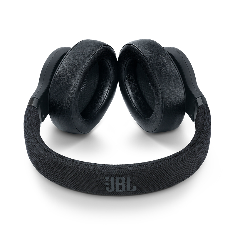سماعات الرأس E65 بلوتوث العازلة للنشويش من جيه بي إل، باللون الأسود