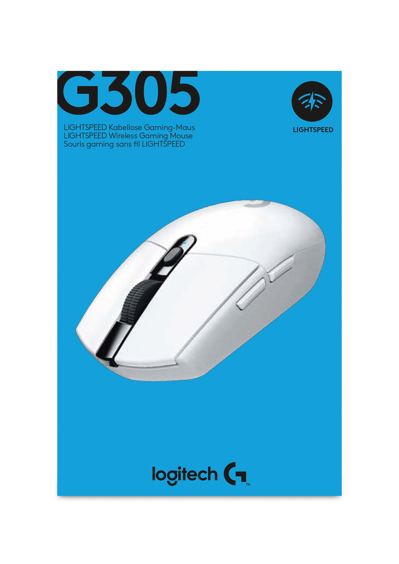 Logitech G 910-005292 G305 LIGHTSPEED Wireless Gaming Mouse White