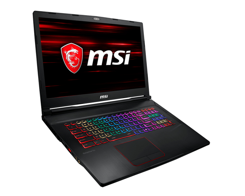 MSI GE73 8RF Raider Gaming Laptop RGB 2.2GHz i7-8750H 17.3 inch Black
